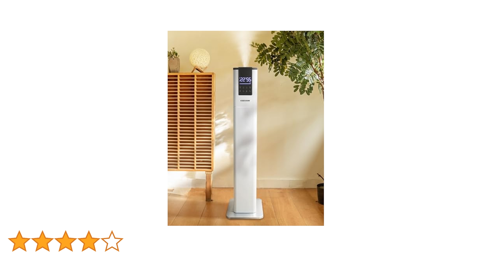 Amazon.co.jp: KEECOON 加湿器 大容量 スチーム式 加熱式 超音波